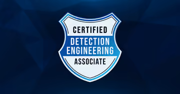 Image of the Certified Detection Engineering Associate (CDEA) course